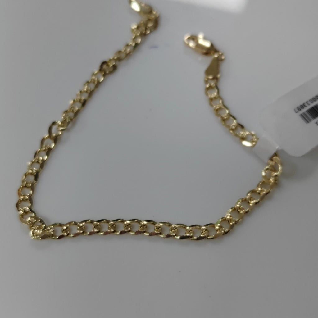PULSERAS BARBADA ORO 14K 21 CM 5.3 GR (NUEVO)
