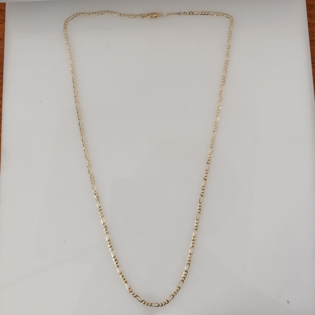 CADENAS 3X1 ORO 14K 55 CM 4.7 GR (NUEVO)