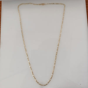 CADENAS 3X1 ORO 14K 55 CM 4.7 GR (NUEVO)