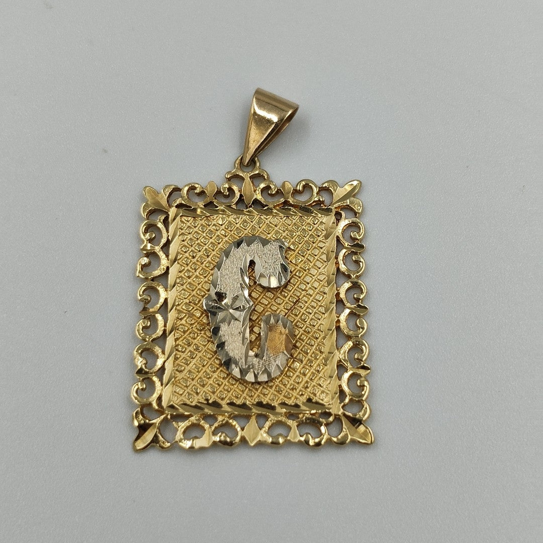 DIJE ORO,ORO COMBINADO 14 K 6,30 GRMS (SEMINUEVO)