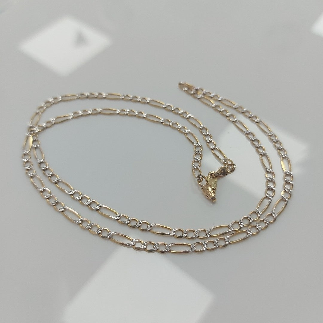 CADENA ORO, RODIADO 14 K 8.1 GRMS (SEMINUEVO)