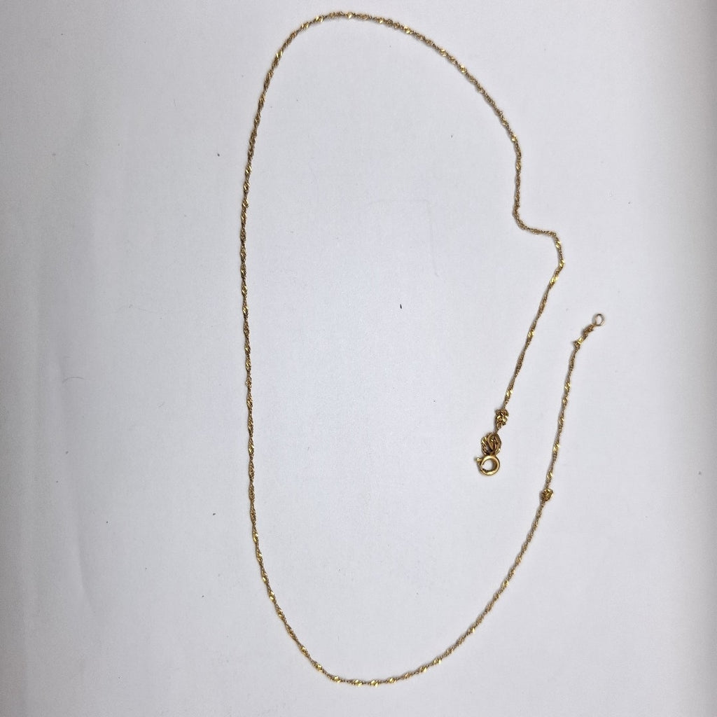 CADENA ORO 14 K 1,30 GRMS (SEMINUEVO)