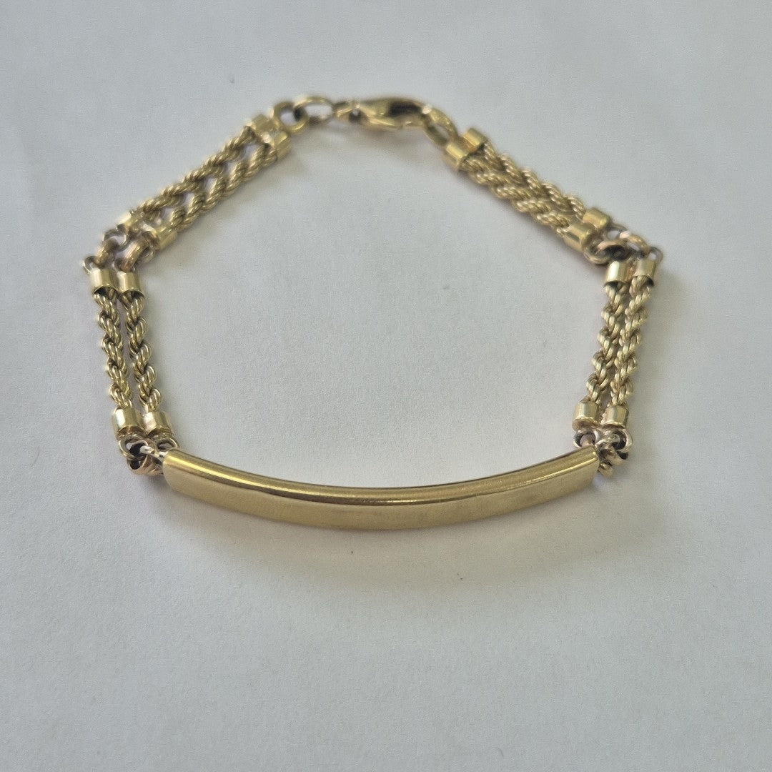 ESCLAVA ORO 14 K 13,10 GRMS (SEMINUEVO)