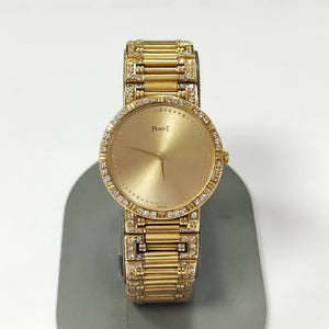 RELOJ CAJA Y PULSO ORO ORO 18 K 83.8 GRMS (SEMINUEVO)