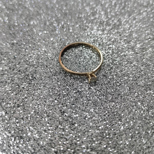 SOLITARIO ORO 14 K 1.3 GRMS (SEMINUEVO)