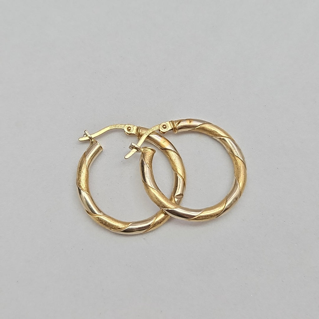 ARRACADAS PAR ORO 14 K 3,60 GRMS (SEMINUEVO)