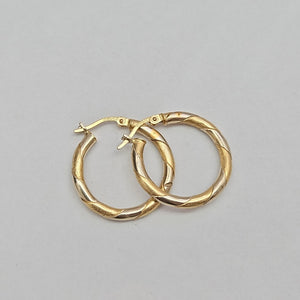 ARRACADAS PAR ORO 14 K 3,60 GRMS (SEMINUEVO)