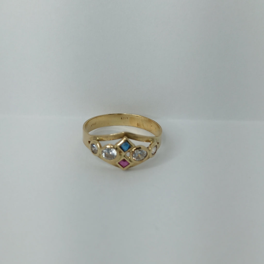 ANILLITO ORO 14 K 1.7 GRMS (SEMINUEVO)