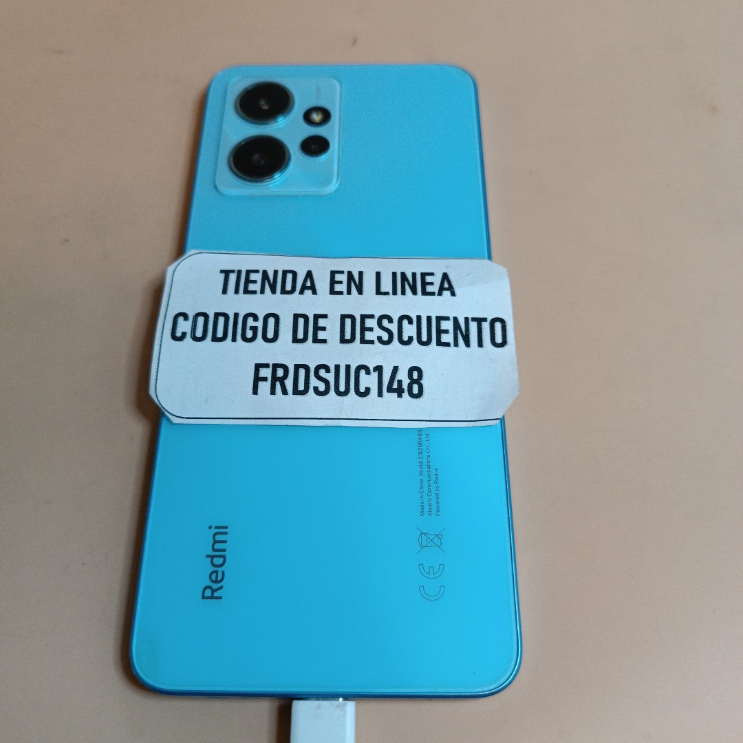 CELULAR XIAOMI REDMI NOTE 12 23028RA60L (2023) 128 GB 4 GB RAM (SEMINUEVO)