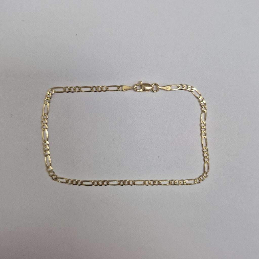 PULSERAS 3X1 ORO 14K 21 CM 2.1 GR (NUEVO)