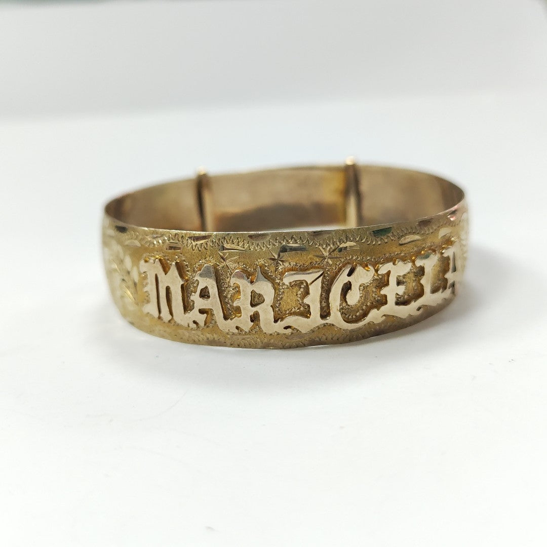 PULSERA RIGIDA ORO 8 K 20.7 GRMS (SEMINUEVO)