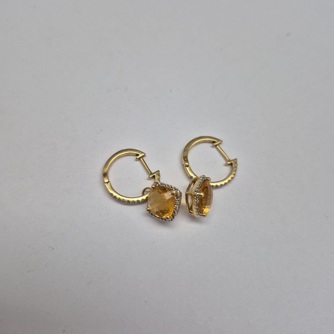 ARETES PAR ORO 14 K 4,70 GRMS (SEMINUEVO)