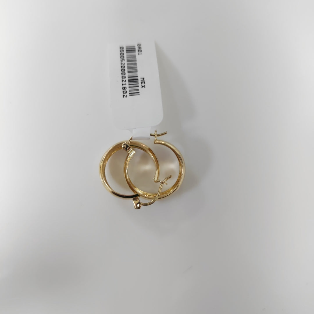 ARETES ARRACADAS ORO 10K 2.3 GR (NUEVO)