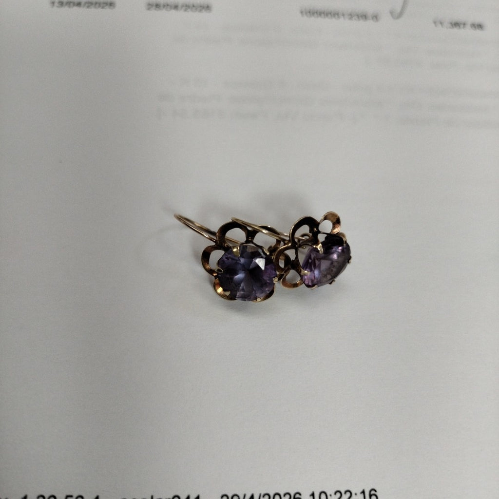 ARETES PAR ORO 10 K 1.7 GRMS (SEMINUEVO)
