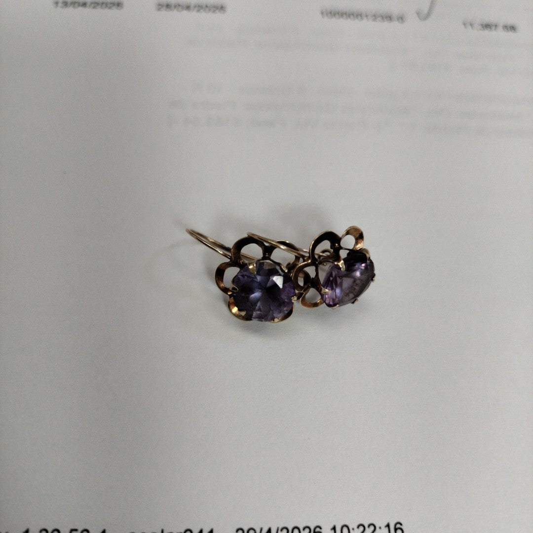 ARETES PAR ORO 10 K 1.7 GRMS (SEMINUEVO)