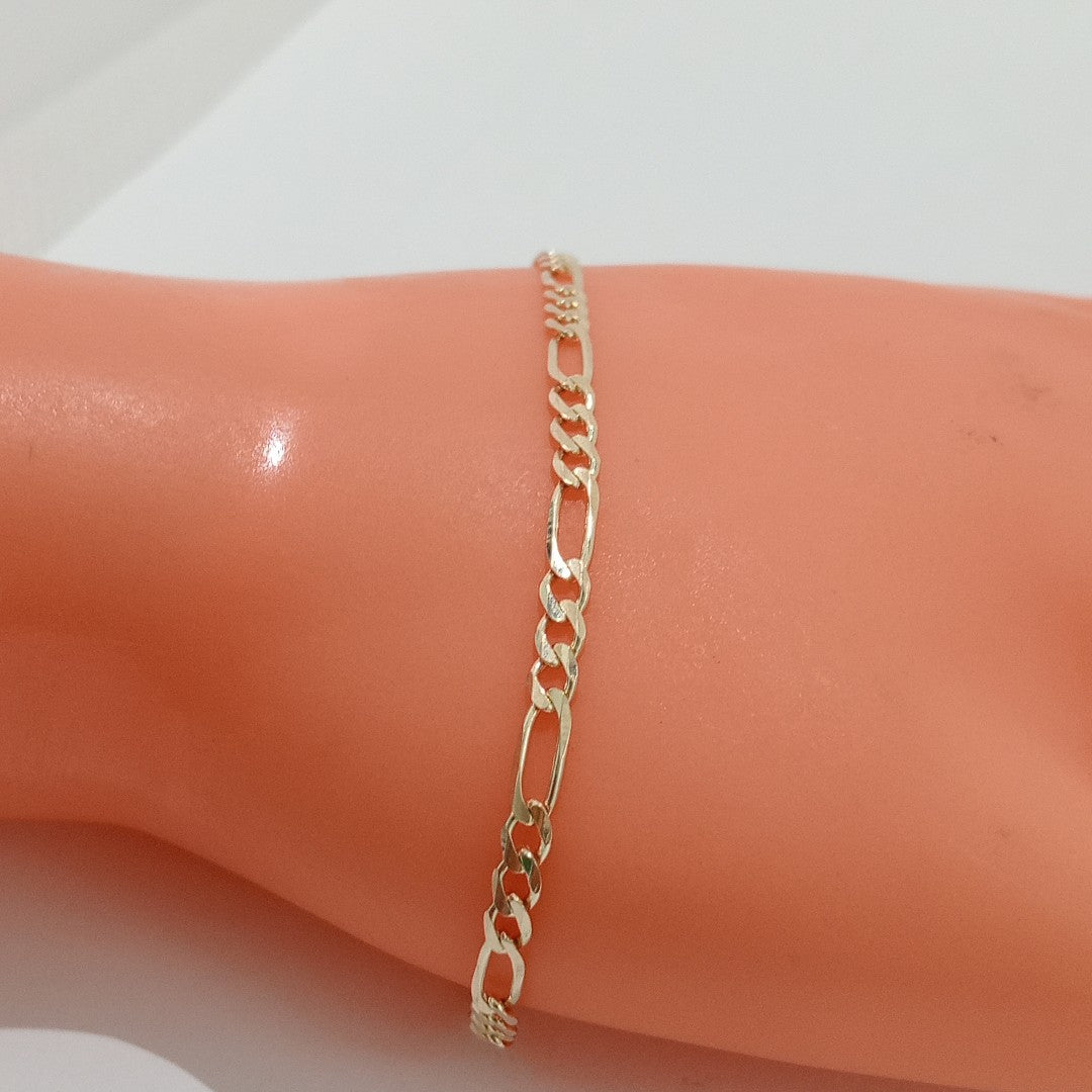 PULSERAS 3X1 ORO 14K 18 CM 2.9 GR (NUEVO)