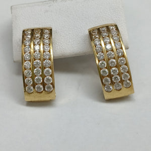 ARETES PAR ORO 14 K 7 GRMS (SEMINUEVO)