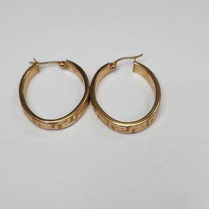 ARRACADAS PAR ORO 14 K 4 GRMS (SEMINUEVO)