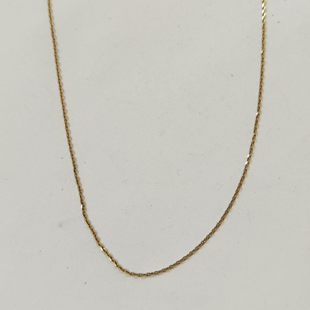 CADENA ORO 14 K 1.7 GRMS (SEMINUEVO)