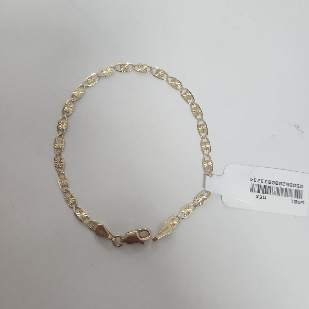 PULSERAS GUCHI ORO 14K 18 CM 2.9 GR (NUEVO)