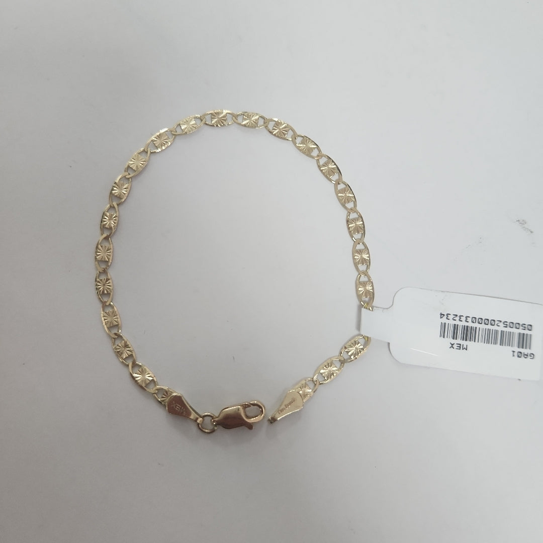 PULSERAS GUCHI ORO 14K 18 CM 2.9 GR (NUEVO)