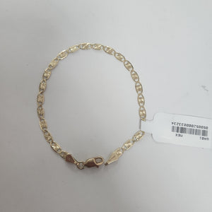 PULSERAS GUCHI ORO 14K 18 CM 2.9 GR (NUEVO)