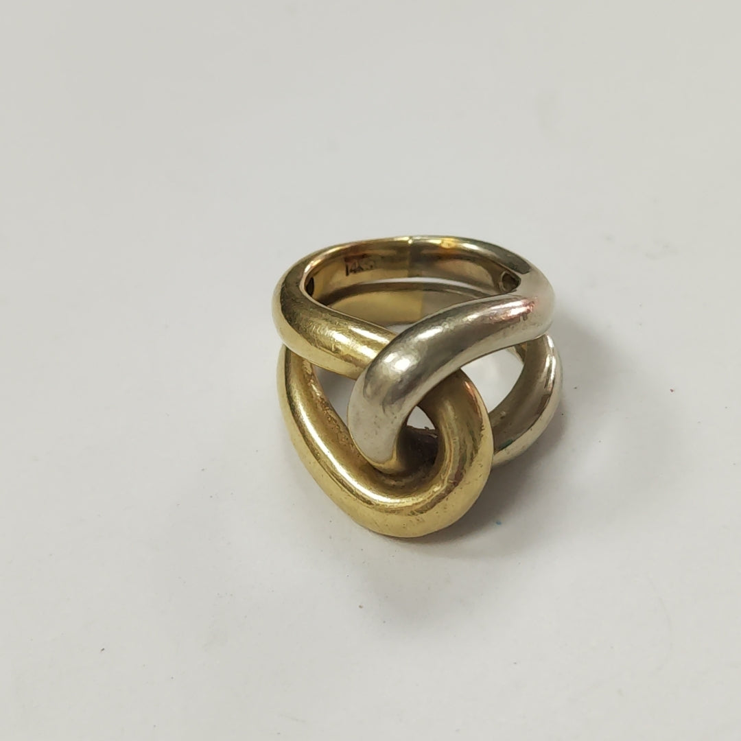 ANILLO ORO 14 K 16.2 GRMS (SEMINUEVO)