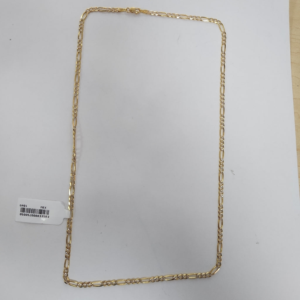 CADENAS 3X1 DIAMANTADA ORO 14K 55 CM 8.6 GR (NUEVO)