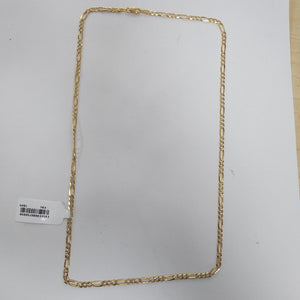 CADENAS 3X1 DIAMANTADA ORO 14K 55 CM 8.6 GR (NUEVO)