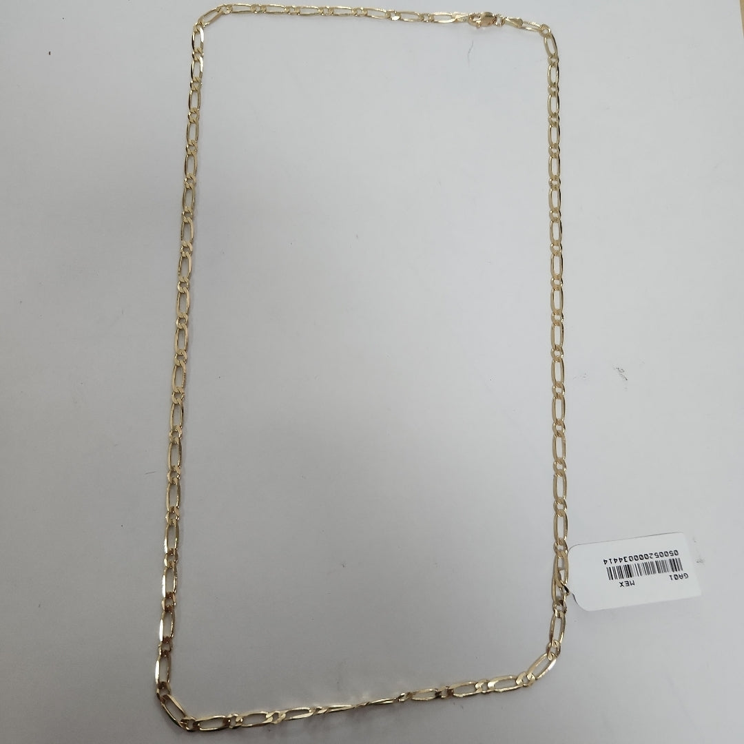 CADENAS 1X1 ORO 14K 55 CM 7.3 GR (NUEVO)