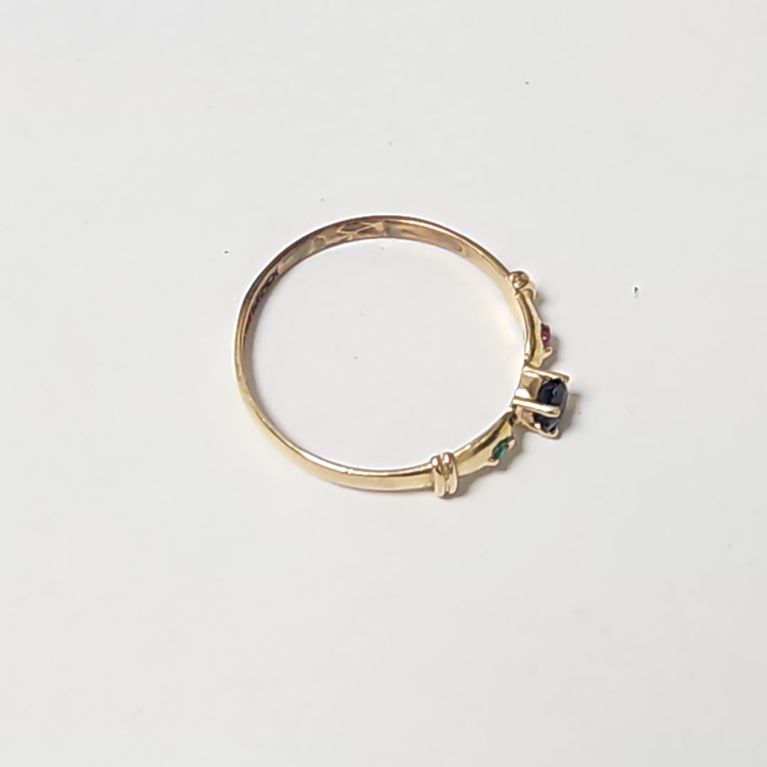 ANILLO ORO 10 K 1,40 GRMS (SEMINUEVO)