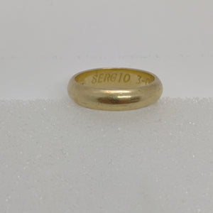 ARGOLLA ORO 14 K 5.4 GRMS (SEMINUEVO)