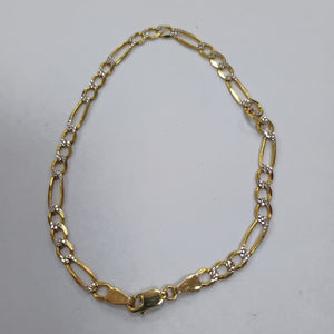 PULSERA ORO 14 K 4.7 GRMS (SEMINUEVO)