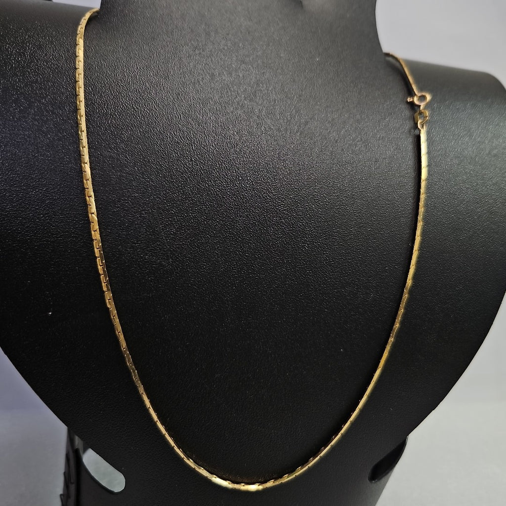 GARGANTILLA ORO 14 K 9,10 GRMS (SEMINUEVO)