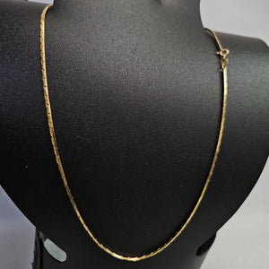 GARGANTILLA ORO 14 K 9,10 GRMS (SEMINUEVO)