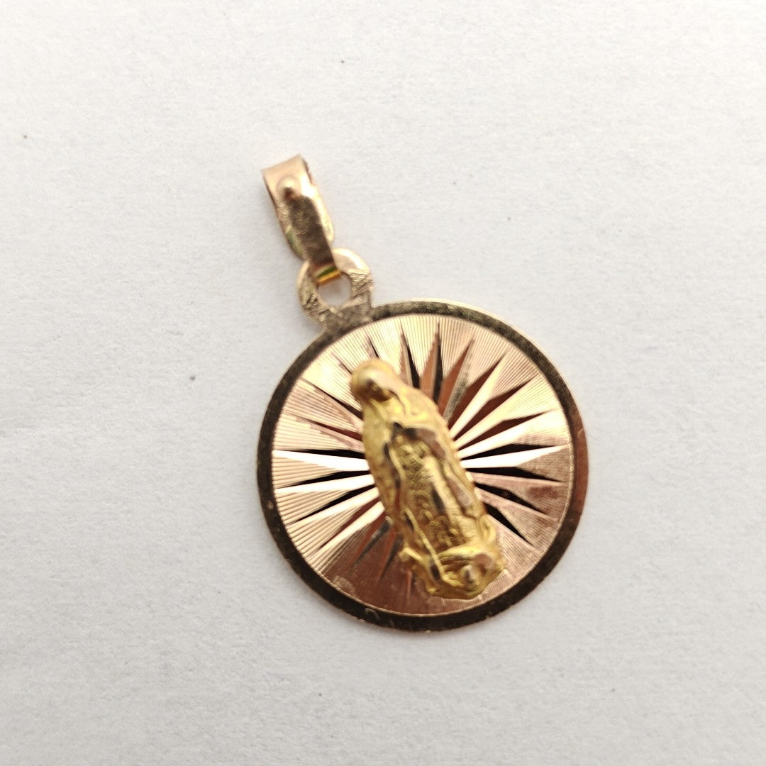 MEDALLA RELIGIOSA ORO 14 K 1,40 GRMS (SEMINUEVO)