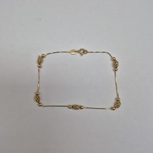 PULSERA ORO 14 K 2,40 GRMS (SEMINUEVO)