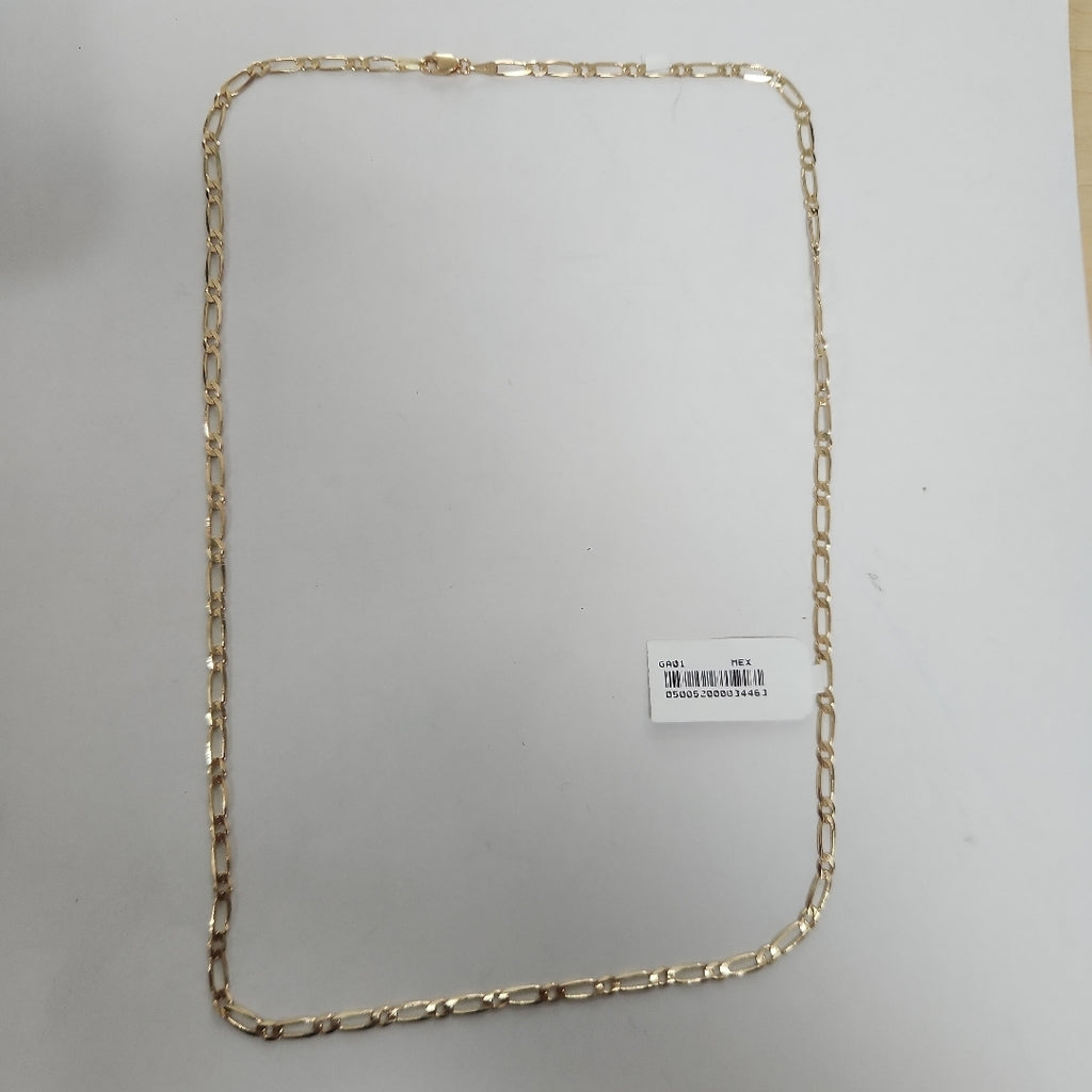 CADENAS 1X1 ORO 14K 55 CM 7.5 GR (NUEVO)