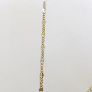 CADENAS TEJIDO ESPECIAL ORO 10K 55 CM 7.1 GR (NUEVO)