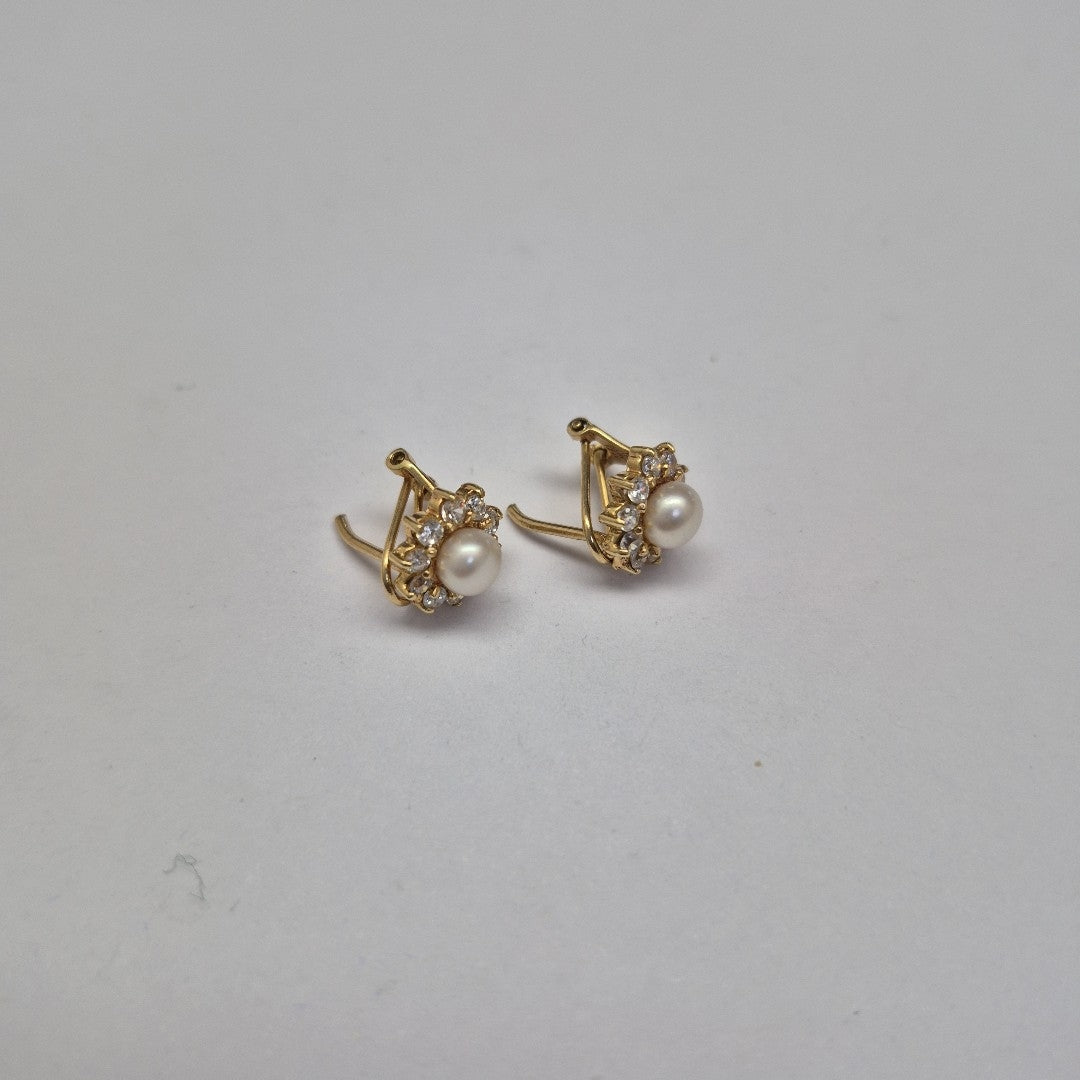 BROQUELES PAR ORO 14 K 3,50 GRMS (SEMINUEVO)