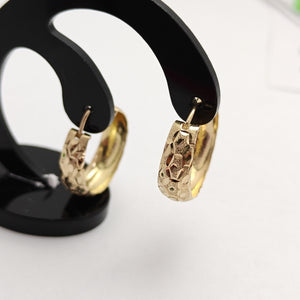 ARRACADAS PAR ORO 14 K 2.4 GRMS (SEMINUEVO)