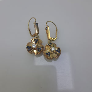 ARETES PAR ORO 8 K 4,70 GRMS (SEMINUEVO)
