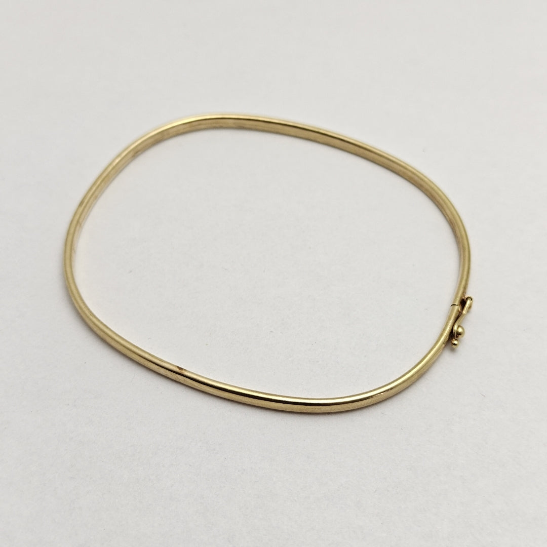 PULSERA RIGIDA ORO 14 K 3,60 GRMS (SEMINUEVO)