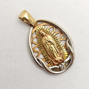 MEDALLA RELIGIOSA ORO COMBINADO 18 K 3,00 GRMS (SEMINUEVO)