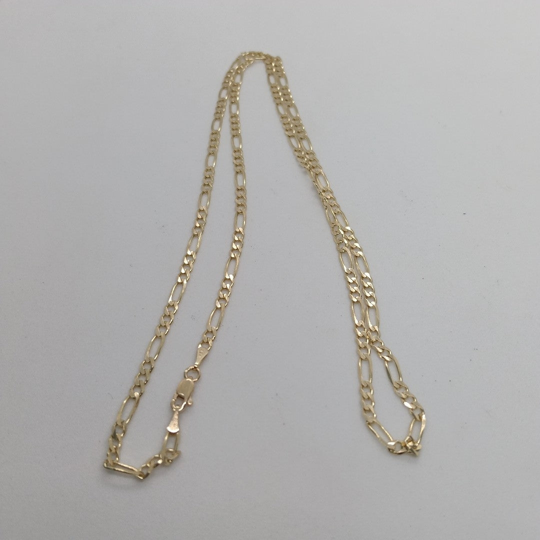 CADENAS 3X1 ORO 14K 60 CM 8.9 GR (NUEVO)