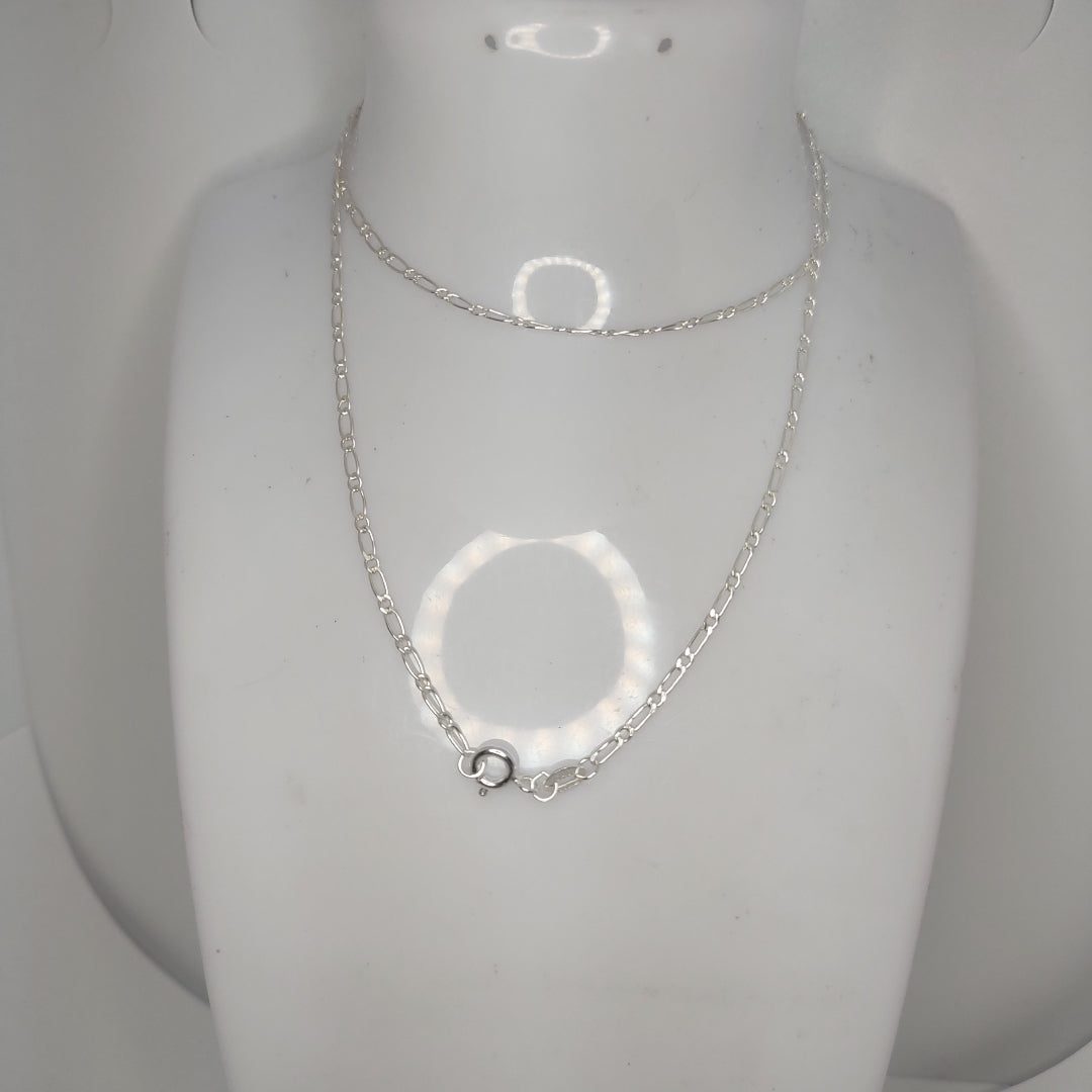 CADENA TEJIDO 1X1 PLATA .925 50 CM 3 GR (NUEVO)