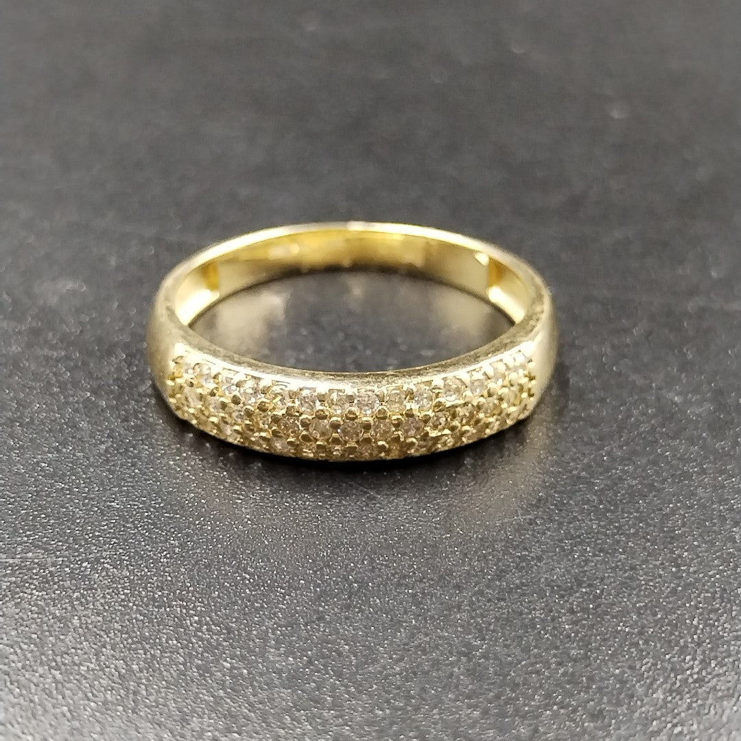 ANILLOS C/CIRCONIA ORO 10K TALLA 9 2.2 GR (NUEVO)