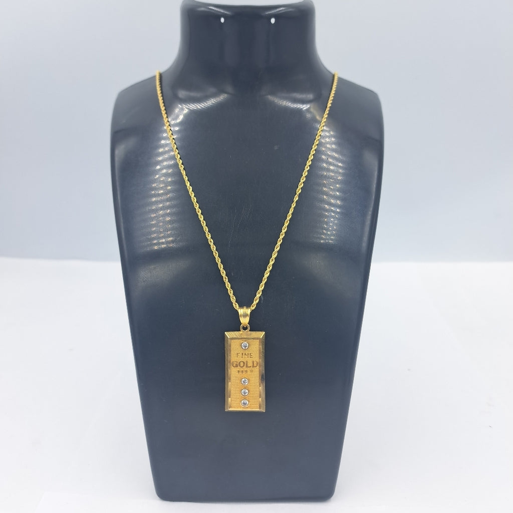 CADENA, DIJE ORO 10 K 5.9 GRMS (SEMINUEVO)