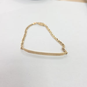 ESCLAVA ORO 14 K 7 GRMS (SEMINUEVO)