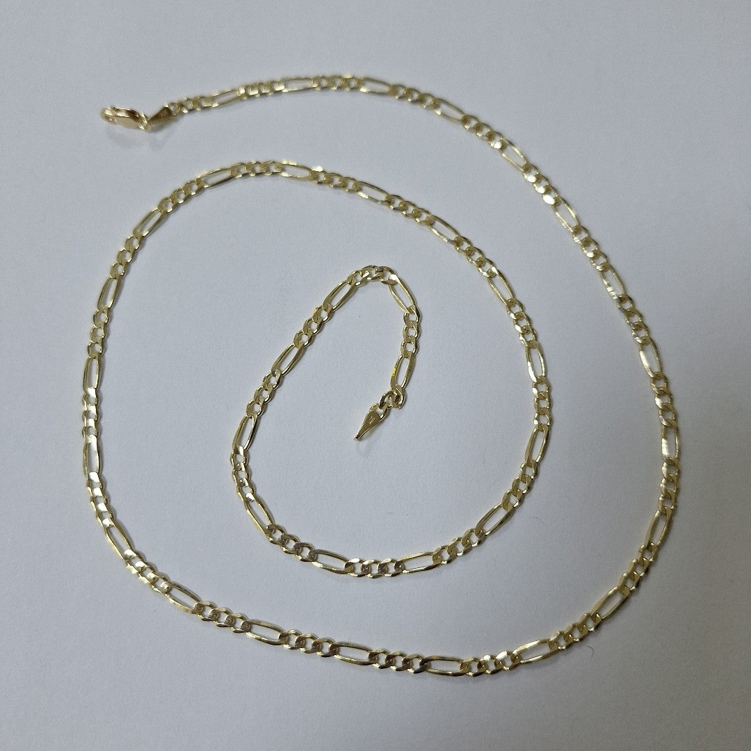 CADENAS 3X1 ORO 14K 60 CM 8.9 GR (NUEVO)